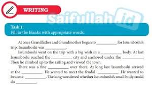 Kunci Jawaban Bahasa Inggris Chapter 12 Writing Task 1 Hal 166 Di 2020 Inggris Lord Buku