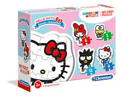 Hello Kitty 3 6 9 12 Stukjes My First Puzzle Clementoni