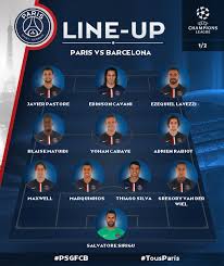 Berita sepak bola terbaru hari ini: Paris Saint Germain On Twitter Psg Starting Xi Vs Barcelona Confirmed Psgfcb Http T Co 24hjqfv8sz