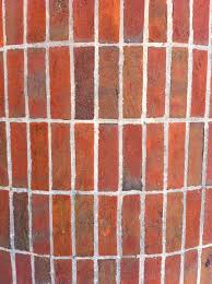 Vertical Stack Bond Curved Column Salisbury Brick Architecture Vertical Brickwork