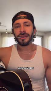 al timer.. thanks for the inspiration to only wear tight black teeshirts in  high-school.. , got a new one for presave in my bio 🔥, @brantleygilbert  #cover #countrymusic #coversong