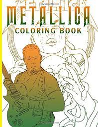 Generate your own metallica logo. Metallica Coloring Book Metallica Creative Coloring Books For Kids And Adults A Perfect Gift Andrews Spencer 9798649222587 Amazon Com Books
