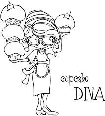 Pin By Andrea Karten On Cakes Digital Stamps Digi Stamps Outline Drawings
