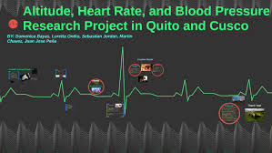 Altitude Heart Rate And Blood Pressure Research Paper By
