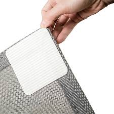 Soak a clean cloth in soapy water and lay it over the sticky residue for a few minutes. Amazon Com Rug Grippers Non Slip Washable Rug Gripper Vacuum Tech New Materials To Anti Curling Rug Pad Keep Your Rug In Place Make Corner Flat And Easily Peel Off