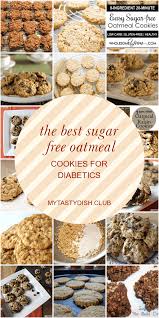 Our version is crisp on the outside and just a bit chewy in the center. Oatmeal Cookies Diabetic Diabetic Oatmeal Raisin Cookies Recipe Genius Kitchen Uang Rupe