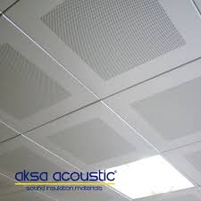 Metal Suspended Ceiling Panels Acousticsoundinsulation Com