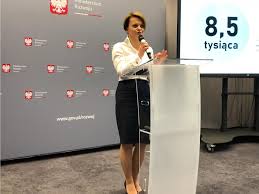 Pytania do minister rozwoju można było wysyłać do godz. Minister Rozwoju Jadwiga Emilewicz Podczas Konferencji Prasowej Fot Bartlomiej Sawicki Biznesalert Pl Biznesalert Pl