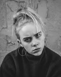 Black And White Billie Eilish Logo 