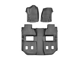 2018 Gmc Yukon Xl Yukon Denali Xl Floor Mats Laser Measured Floor Mats For A Perfect Fit Weathertech Weather Tech Chevrolet Suburban Floor Liners