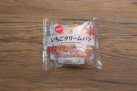 ７Ｐ いちごクリームパン １個入【セブンイレブン】の感想 | パン野ミミ子のスイーツメモリーズ