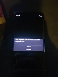 When you receive such error 'sim network unlock pin' it mean that your phone is locked to other network provider. Sim Blocked Puk Not Working The Giffgaff Community
