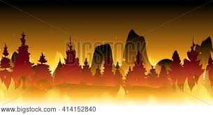 Maybe you would like to learn more about one of these? Wildfire Background Vector Photo Free Trial Bigstock