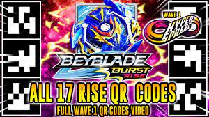 See more ideas about beyblade burst, coding, qr code. All 17 Rise Qr Codes Beyblade Burst Rise App Full Wave 1 Youtube