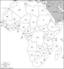 Students can prepare by using the downloadable map with country labels.you can also. Blank Map Of African Countries Numbered Google Search Africa Map Map Quiz Map