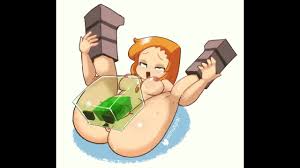 Rule34 - If it exists, there is porn of it  minus8, alex (minecraft), slime  (minecraft)  5231923