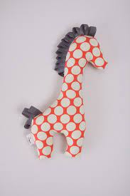 Giraffe Plush Toy Small Polka Dot Pattern 8 00 Via Etsy Stuffed Toys Patterns Handmade Toys Giraffe Toy