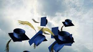 Grad Cap Toss Blue Video Background Youtube