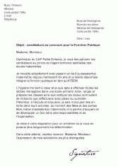 Modeles De Lettres De Motivation Pour Un Concours
