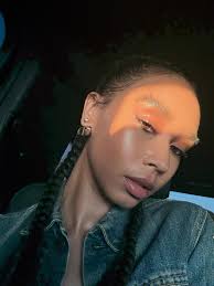 Always glowing with @belif 🤍🩵💙