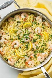 Lemon Parmesan Angel Hair Pasta With Shrimp Cooking Classy Pasta Dishes Recipes Healthy Recipes