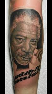 My Morgan Freeman tattoo done by Doug Hatter at Z-Edge Sarasota : r/tattoos
