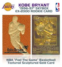 Watch free nascar live streamings. Kobe Bryant 1996 97 Skybox Ex 2000 Rookie Feel The Game 23kt Gold Card Sculpted Walmart Com Walmart Com