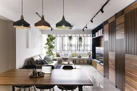House Tour This Five Room Hdb Flat In Clementi Is A Stylish Bright And Modern Abode Interior Design Residential Interior Home