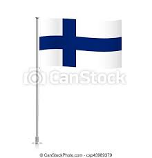 Free for commercial use no attribution required high quality images. Finland Flag Waving On A Metallic Pole Finnish Vector Flag Template Waving Flag Of Finland On A Metallic Pole Isolated On Canstock