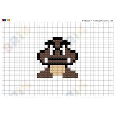 Make sure you listen to the second half, as the instrumentation changes. Goomba Mario Pixel Art Brik