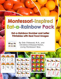 Free Eat A Rainbow Printables And Montessori Inspired