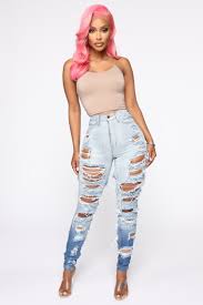 Cheap Thriller High Rise Jeans Blue Jeans Fashion Nova