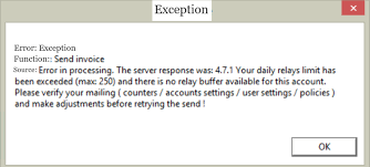 The receive connector will not allow an anonymous, unauthenticated sender to relay to external domain names, which prevents your server from being exploited as an open relay. Uniconta Mail Server Set Up Errors Uniconta