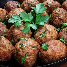 Today's meatballs can be made with tomato sauce in the italian and spanish traditions or cream sauce in the swedish tradition. This Flavorful Meatball Recipe Goes To All Of You Enduring The Cold This Weekend Stay Warm Lamb Meatball Recipe Atkins Recipes Food