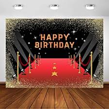 Movie night themed party decorations hollywood red carpet party supplies cupcake toppers popcorn foil balloons. Amazon Com Red Carpet Theme Party