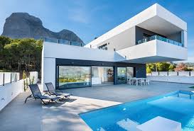 3 Bedroom Villa For Sale In Polop Maison Cubique Maison Architecte Maison Design