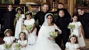 The pair were attending the wedding of close friends charlie van straubenzee and daisy jenks in surrey, and harry was best man. Meghan Markle And Prince Harry Beaming In Official Royal Wedding Portraits Inside Edition
