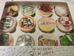 Fear And Loathing In Las Vegas Cupcakes Fear And Loathing Food Tattoo Cake