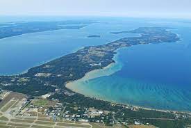 Old mission peninsula farms are not a failing business. Old Mission Peninsula Near Traverse City Mi Been Up And Down This Peninsula A 1000x But The Aerial View Gives A New Pure Michigan Traverse City Michigan