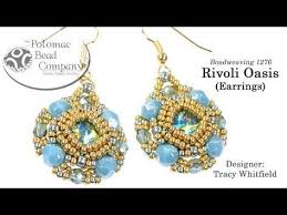 Youtube Beaded Earrings Tutorials Earring Tutorial Beaded Jewelry