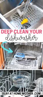Jul 16, 2021 · aside from causing a bad smell within your unit, it lowers the water supply while cleaning and prevents your dishwasher from cleaning properly. Reinigen Sie Ihre Spulmaschine Einfach Grundlich Reinigen Sie Ihre Spulmaschine Grundlich Und Ent In 2020 Cleaning Your Dishwasher Deep Cleaning House Cleaning Tips