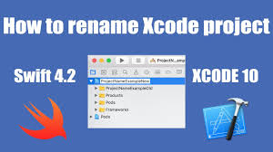 Rename Project Ios Swift Xcode Youtube