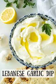 Lebanese Garlic Sauce Recipe Lebanese Garlic Sauce Food Processor Recipes Garlic Sauce