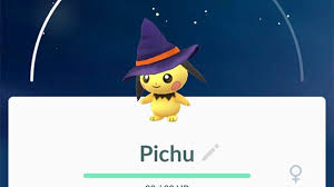 Pichu is a electric type pokemon. Pokemon Go Adds Adorable Halloween Themed Pichu To Eggs