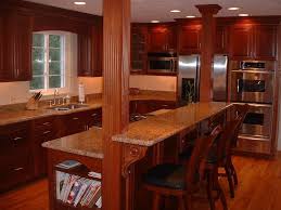 Island With Cook Top And Breakfast Bar We Then Installed A Stove Top Into The Granit Kitchen Island With Cooktop Kitchen Island Bar Kitchen Island With Stove