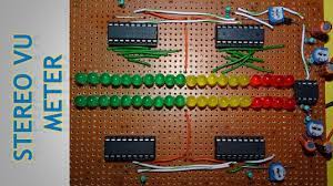 It is based on lm3915 ic. How To Make Stereo Vu Meter Youtube