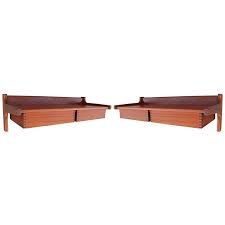 How to install floating shelves/diy floating shelvesin this video i show you step by step how to properly install a floating shelf. Pair Of Danish Teak Modern Floating Wall Shelves Or Nightstands With Drawers At 1stdibs