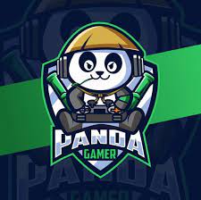 パンダゲーマーマスコットesportロゴ Premium Vector Freepik Vector Logo Game Online Panda 2021 動物のロゴ トプ画 かっこいい ゲームアート