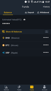 ⁃ add prompts for ongoing deposit and withdrawal orders. Binance App Doesn T Show All My Coins I Have To Search Them From The List Binance