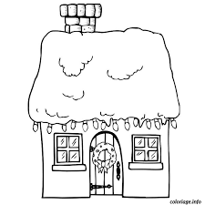 Cuisine maison ajhgfjgdhkmdg dessin animé doodle fond. Coloriage De Noel Maison Dessin Noel A Imprimer